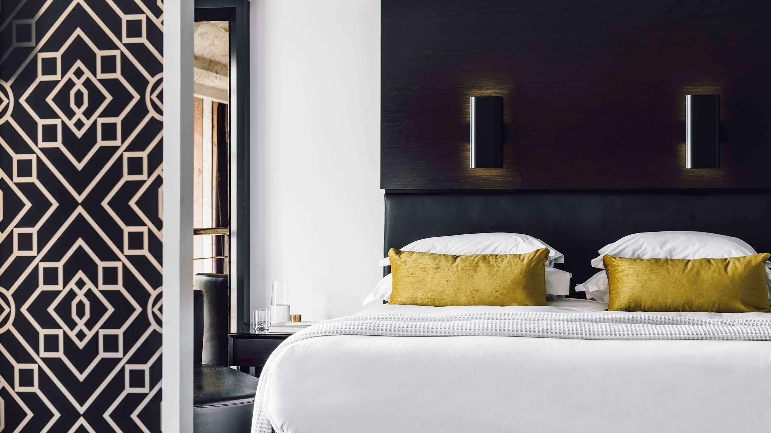 더 코모 멜버른 엠갤러리 멜번 외부 사진 A bedroom at the hotel