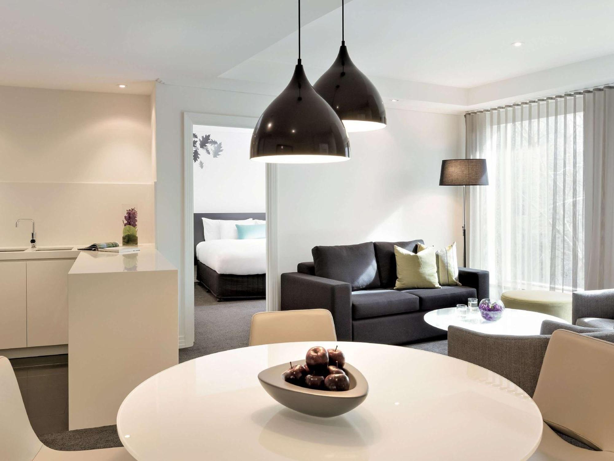 더 코모 멜버른 엠갤러리 멜번 외부 사진 A typical apartment at the hotel